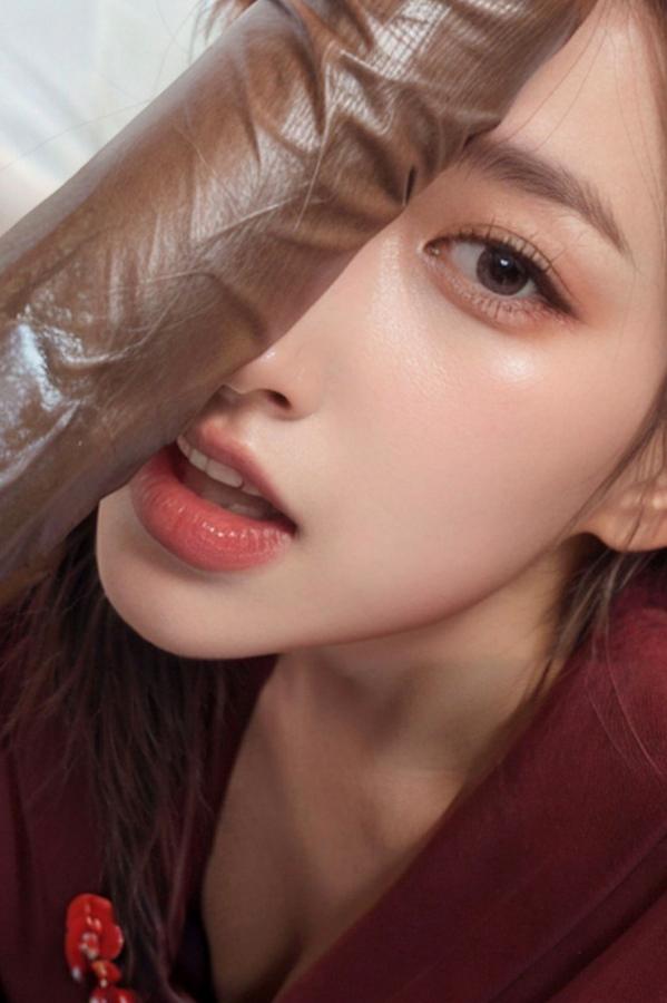    《AI美女-拟实-博士服女生》毕业制服性感私房照大尺度诱惑写真第56张图片