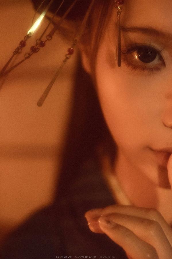 蠢沫沫  蠢沫沫-2024年会员《祥瑞》和服古风角色扮演冷艳诱惑写真第14张图片