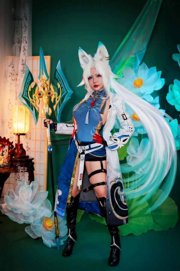 Potato Godzilla  Potato-Godzilla-Feixiao-崩坏-星穹铁道-飞霄Cosplay性感大尺度私房写真第1张图片