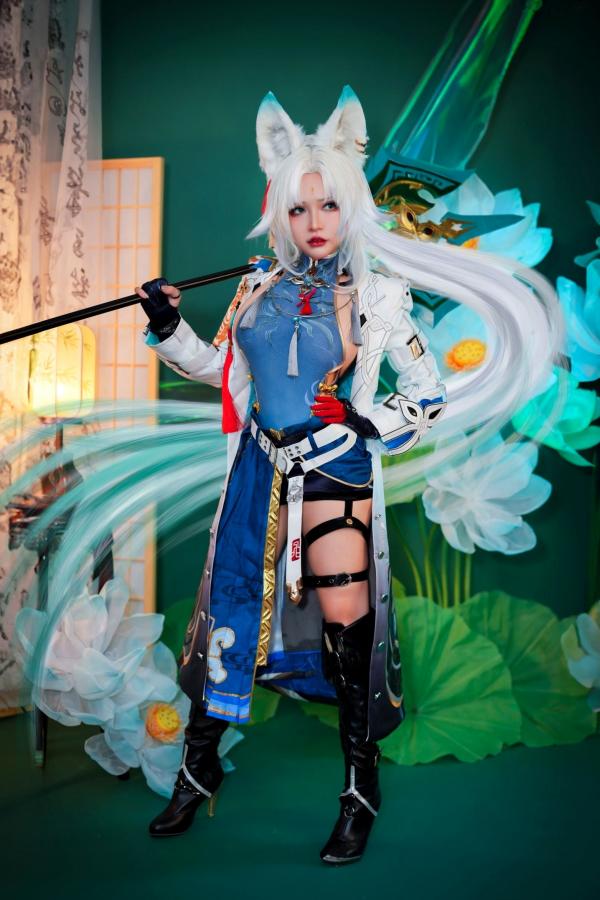 Potato Godzilla  Potato-Godzilla-Feixiao-崩坏-星穹铁道-飞霄Cosplay性感大尺度私房写真第2张图片