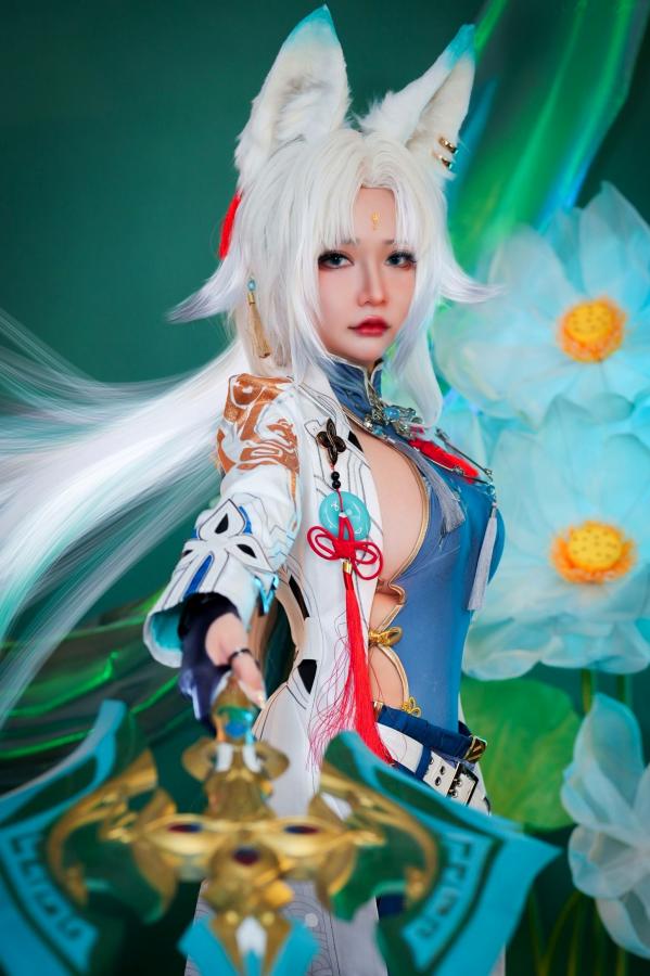 Potato Godzilla  Potato-Godzilla-Feixiao-崩坏-星穹铁道-飞霄Cosplay性感大尺度私房写真第6张图片