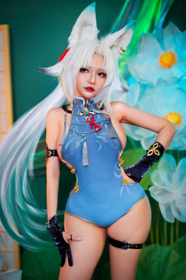 Potato Godzilla  Potato-Godzilla-Feixiao-崩坏-星穹铁道-飞霄Cosplay性感大尺度私房写真第17张图片