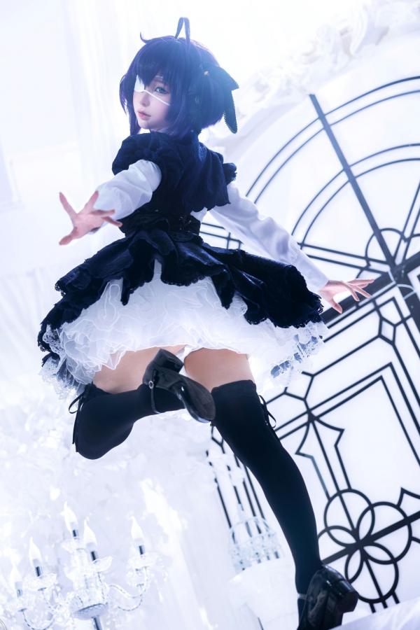 蠢沫沫  蠢沫沫-教主-六花原皮 梦幻哥特萝莉中二病邪王真眼Cosplay写真第7张图片