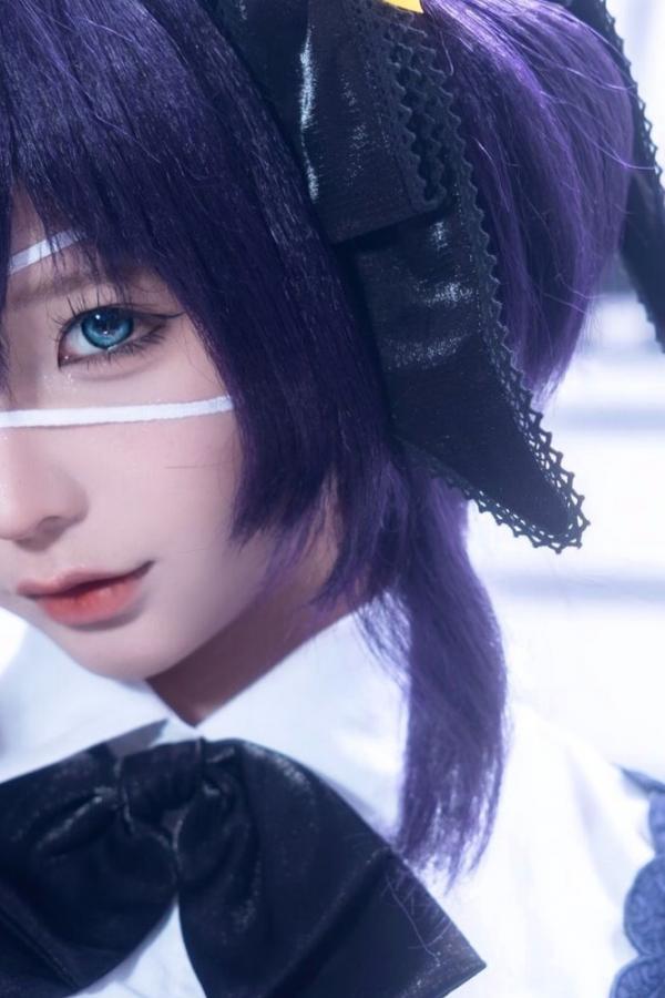 蠢沫沫  蠢沫沫-教主-六花原皮 梦幻哥特萝莉中二病邪王真眼Cosplay写真第8张图片