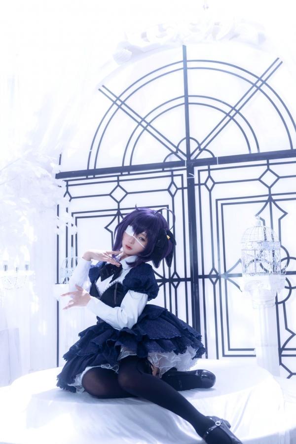 蠢沫沫  蠢沫沫-教主-六花原皮 梦幻哥特萝莉中二病邪王真眼Cosplay写真第20张图片