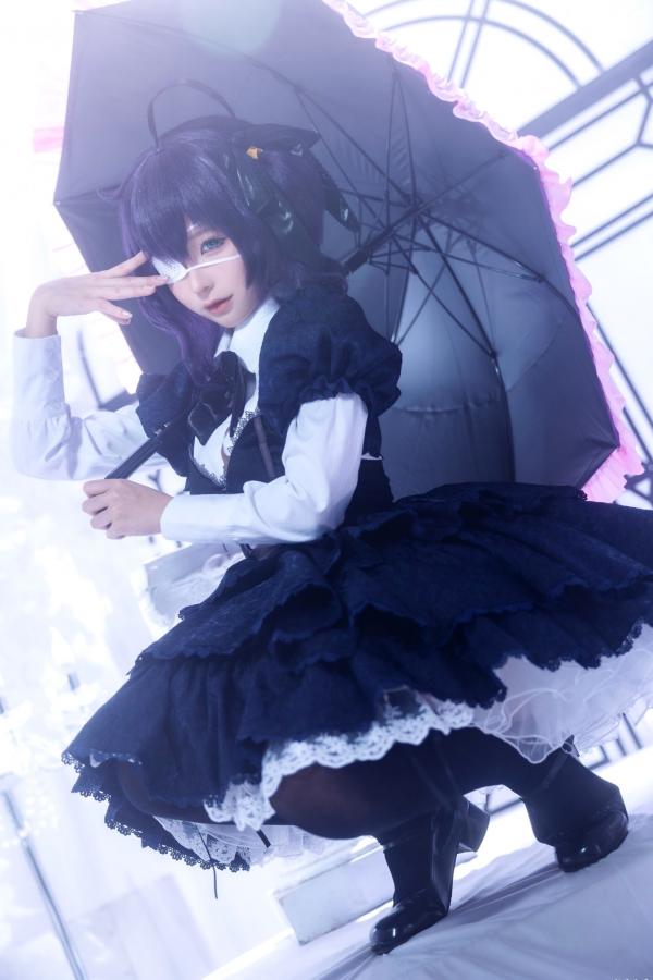 蠢沫沫  蠢沫沫-教主-六花原皮 梦幻哥特萝莉中二病邪王真眼Cosplay写真第30张图片