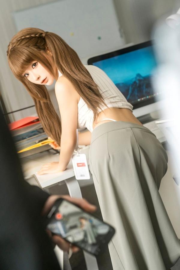 蠢沫沫  蠢沫沫-T3订阅《工作时间》办公室OL制服诱惑大尺度角色扮演写真第5张图片