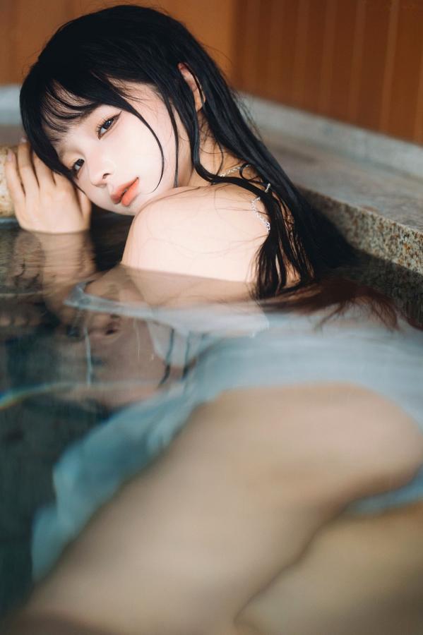 蠢沫沫  蠢沫沫-夏想-下 日系家居私房内衣性感湿身写真第45张图片