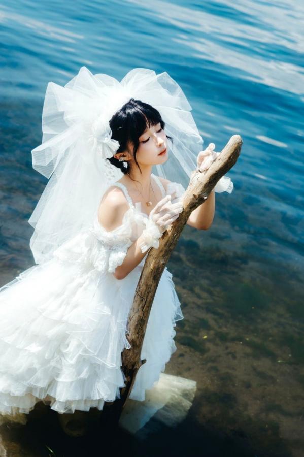 蠢沫沫  蠢沫沫-夏想-下 日系家居私房内衣性感湿身写真第99张图片