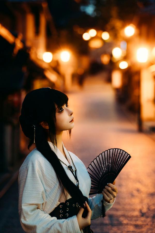 蠢沫沫  蠢沫沫-秋寻上 日系校服制服与大阪街拍性感写真第97张图片