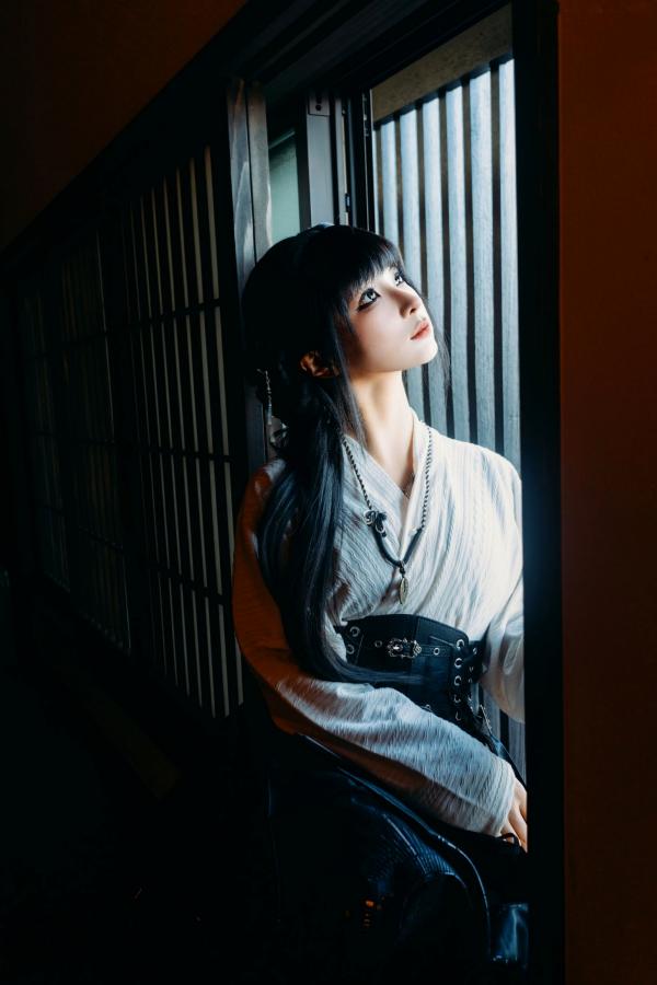 蠢沫沫  蠢沫沫-秋寻上 日系校服制服与大阪街拍性感写真第130张图片