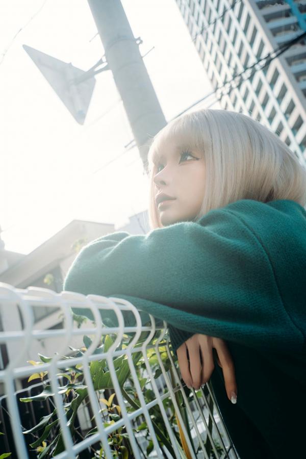 蠢沫沫  蠢沫沫-秋寻上 日系校服制服与大阪街拍性感写真第158张图片