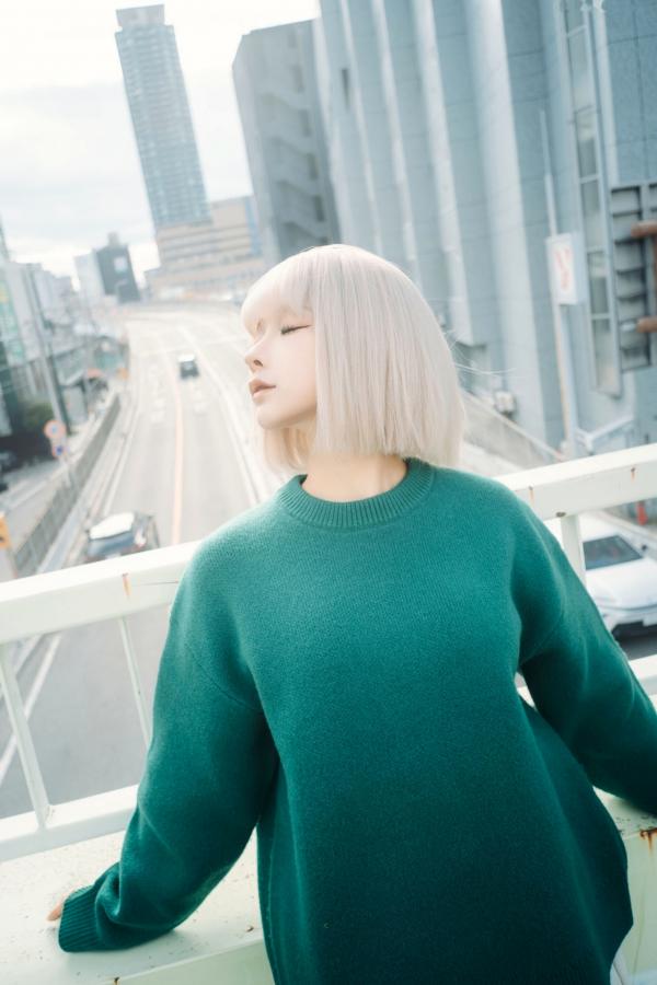 蠢沫沫  蠢沫沫-秋寻上 日系校服制服与大阪街拍性感写真第164张图片