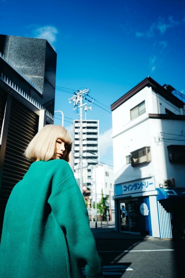 蠢沫沫  蠢沫沫-秋寻上 日系校服制服与大阪街拍性感写真第191张图片