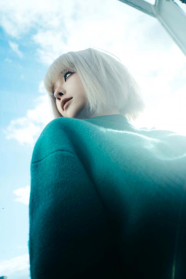 蠢沫沫  蠢沫沫-秋寻上 日系校服制服与大阪街拍性感写真第202张图片