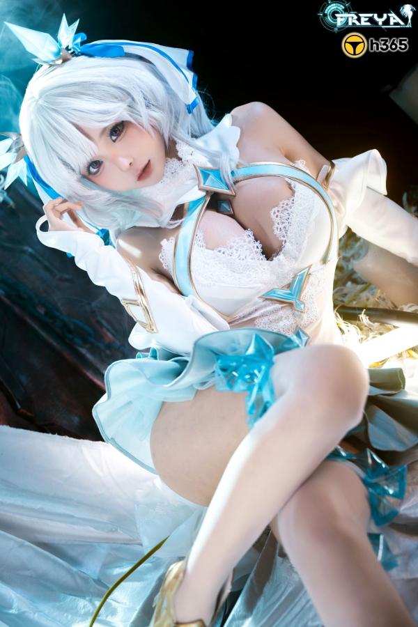 蠢沫沫  蠢沫沫-三月T3赠品《梦姬Freya》梦幻二次元Cosplay性感女神写真第4张图片