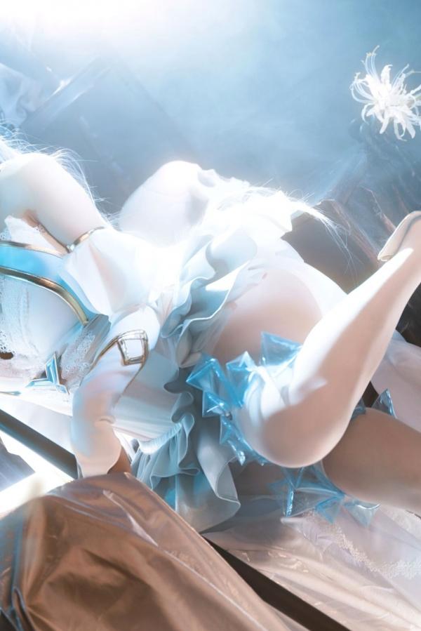 蠢沫沫  蠢沫沫-三月T3赠品《梦姬Freya》梦幻二次元Cosplay性感女神写真第5张图片