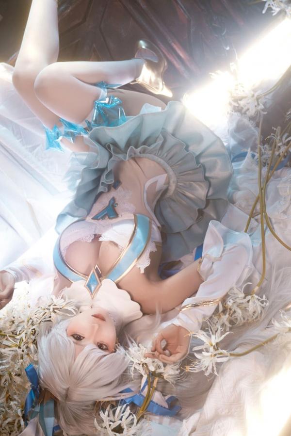 蠢沫沫  蠢沫沫-三月T3赠品《梦姬Freya》梦幻二次元Cosplay性感女神写真第8张图片