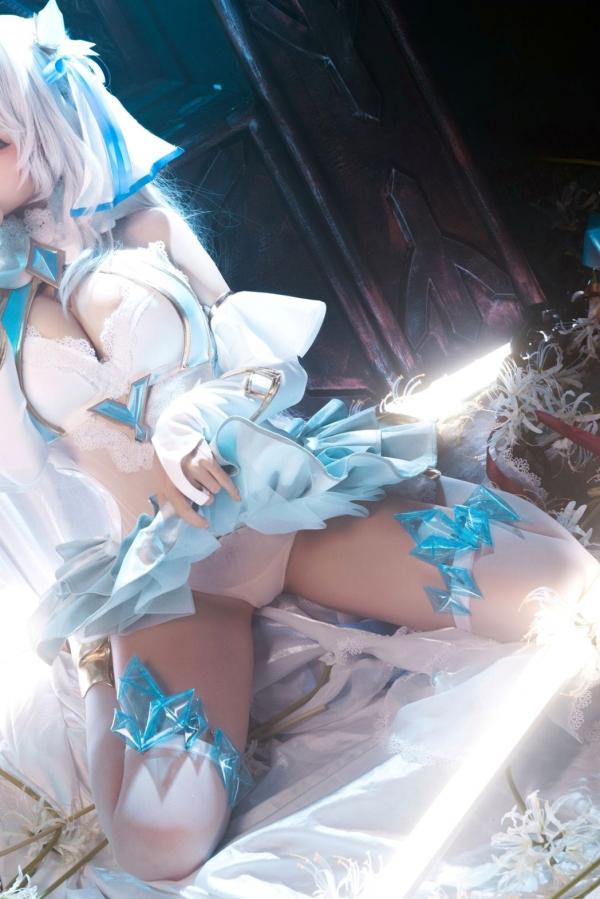 蠢沫沫  蠢沫沫-三月T3赠品《梦姬Freya》梦幻二次元Cosplay性感女神写真第12张图片
