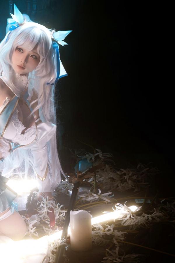 蠢沫沫  蠢沫沫-三月T3赠品《梦姬Freya》梦幻二次元Cosplay性感女神写真第13张图片