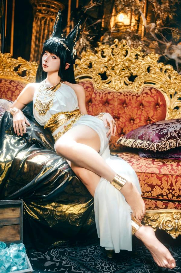 蠢沫沫  蠢沫沫-2025年09月自拍-4套 魅惑鬼姬Cosplay与黑丝校服写真第42张图片