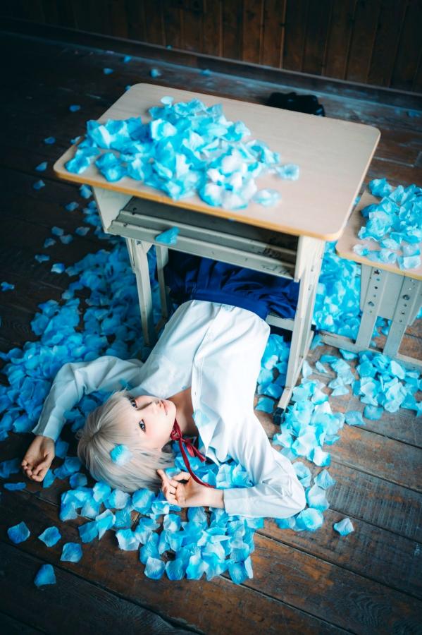 蠢沫沫  蠢沫沫-2025年09月自拍-4套 魅惑鬼姬Cosplay与黑丝校服写真第66张图片