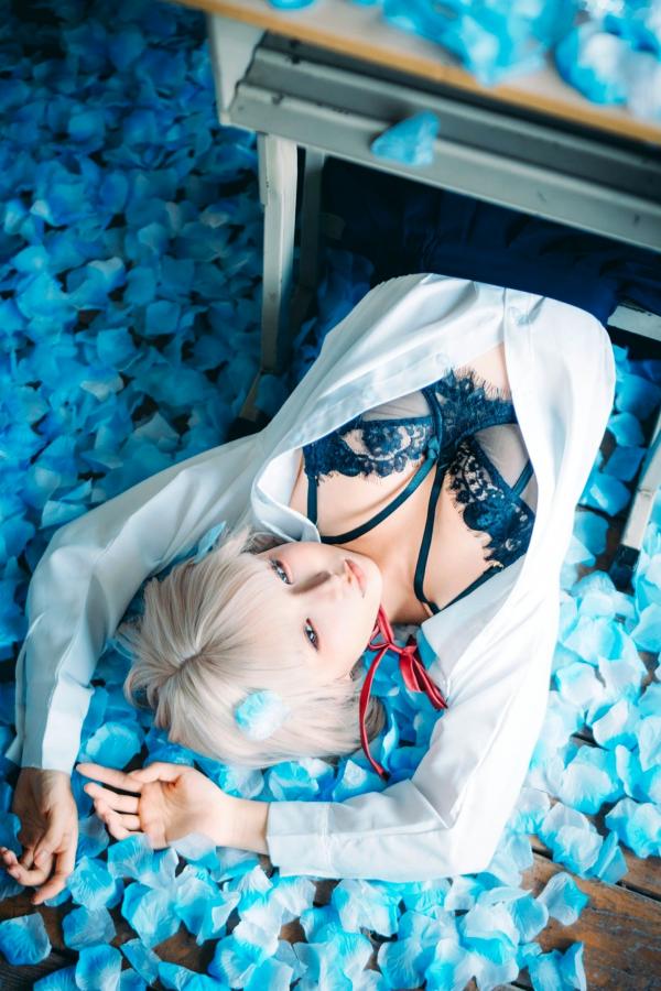 蠢沫沫  蠢沫沫-2025年09月自拍-4套 魅惑鬼姬Cosplay与黑丝校服写真第67张图片