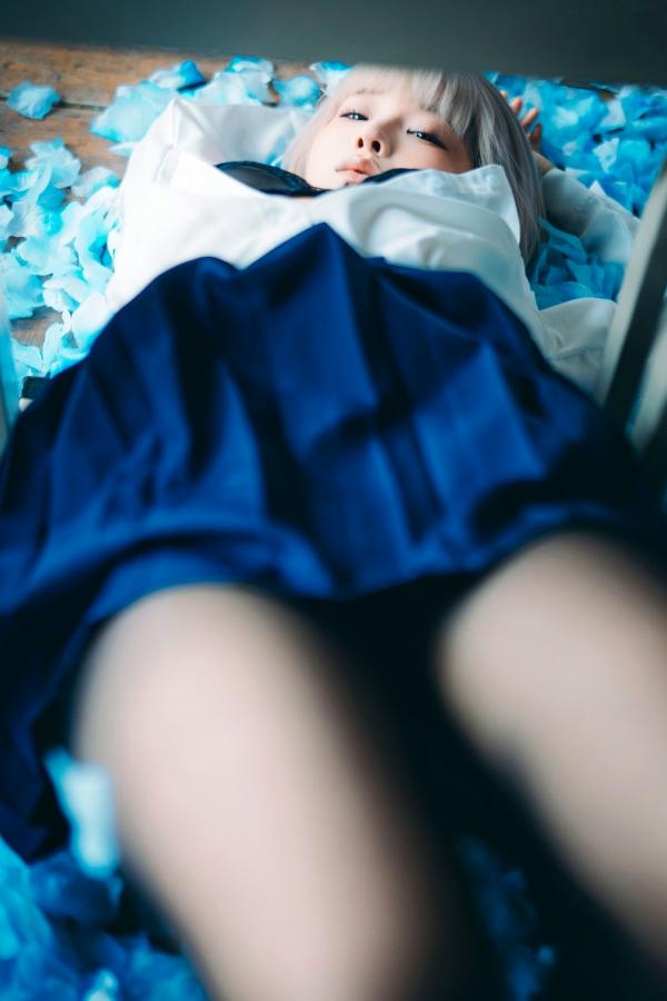 蠢沫沫  蠢沫沫-2025年09月自拍-4套 魅惑鬼姬Cosplay与黑丝校服写真第69张图片