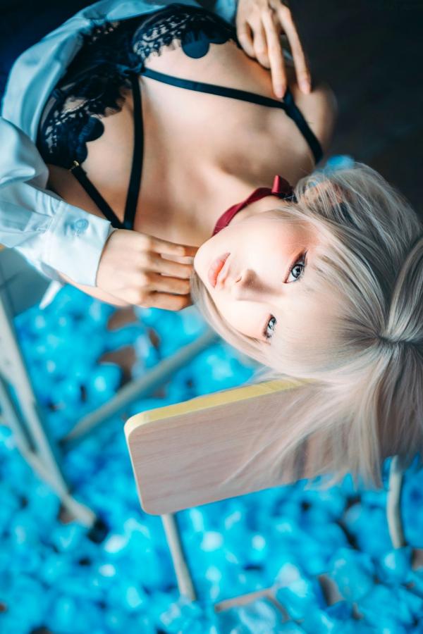 蠢沫沫  蠢沫沫-2025年09月自拍-4套 魅惑鬼姬Cosplay与黑丝校服写真第94张图片