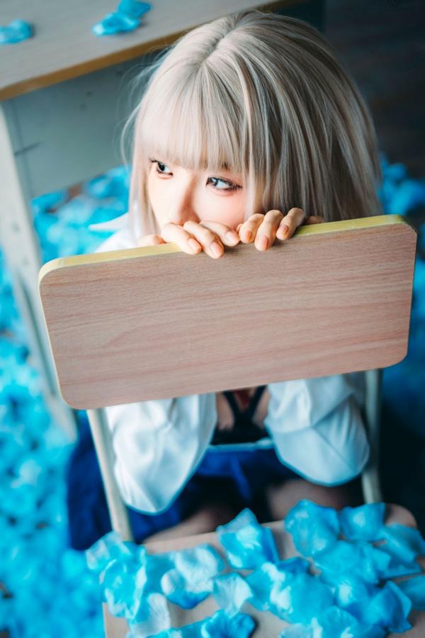 蠢沫沫  蠢沫沫-2025年09月自拍-4套 魅惑鬼姬Cosplay与黑丝校服写真第95张图片