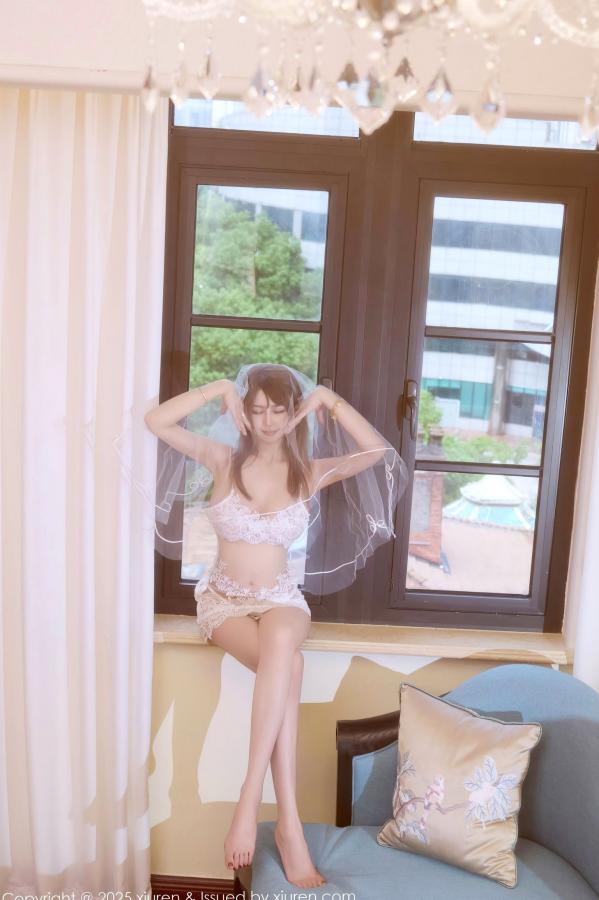    XiuRen秀人网-10775-Zoe柚柚-白色蕾丝服饰-2025.09.17第4张图片