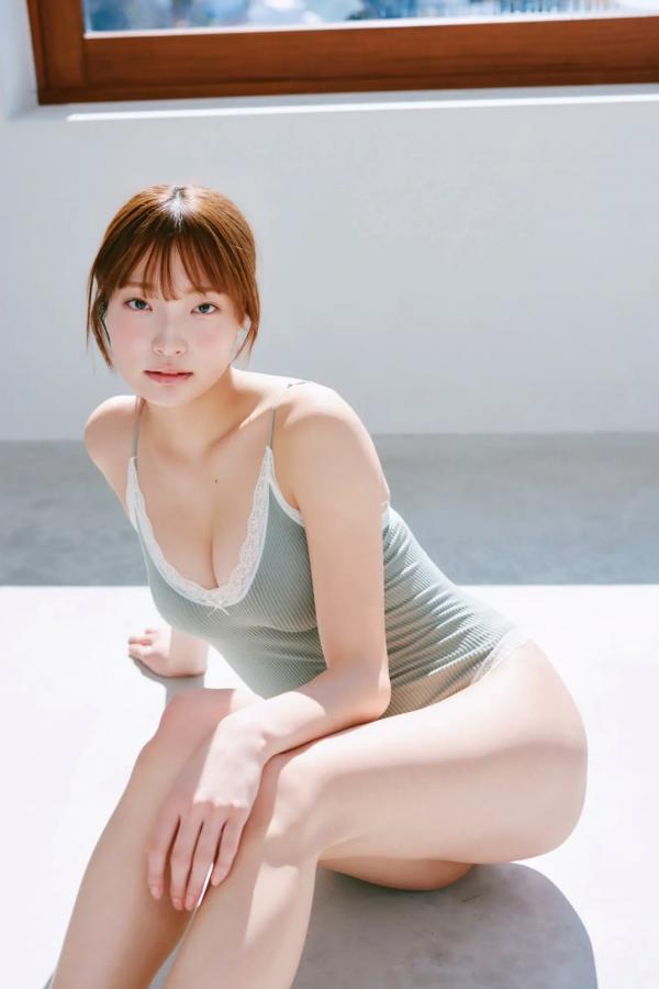    里仲菜月《おとなっちゃん！Vol.3》日本清纯写真 湿身比基尼与户外浴室诱惑第9张图片