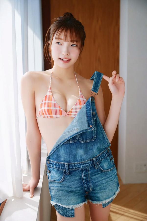    里仲菜月《おとなっちゃん！Vol.3》日本清纯写真 湿身比基尼与户外浴室诱惑第16张图片