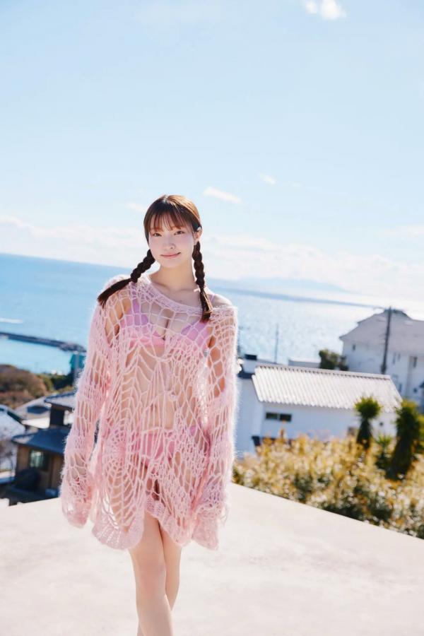    里仲菜月《おとなっちゃん！Vol.3》日本清纯写真 湿身比基尼与户外浴室诱惑第34张图片
