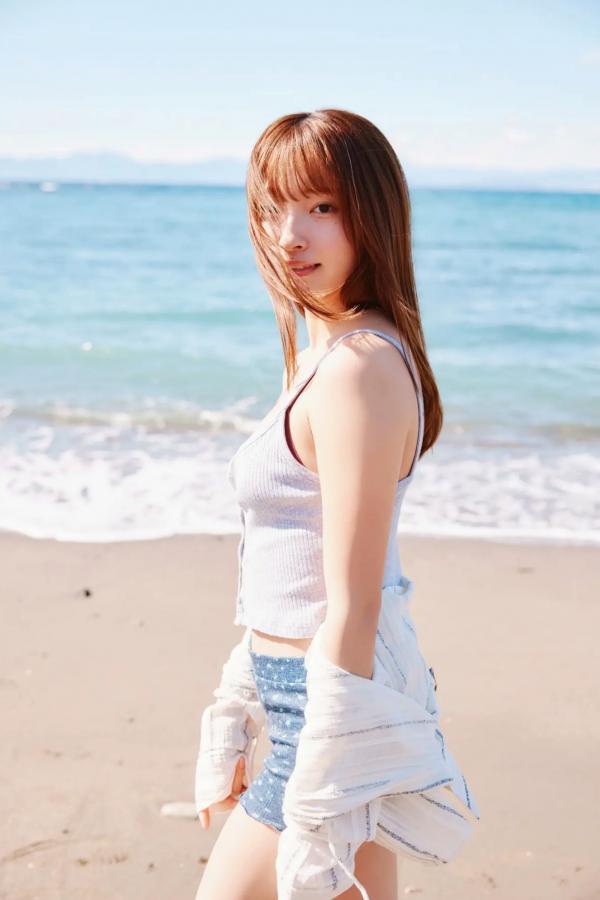   里仲菜月《おとなっちゃん！Vol.2》海边沙滩阳光清纯比基尼写真第3张图片