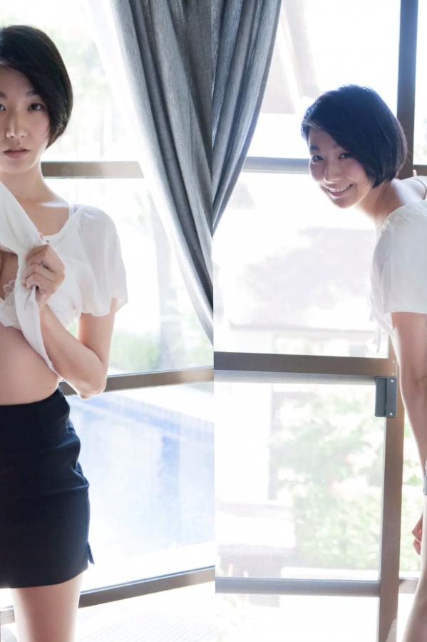    大塚びる - 甘いくちびる vol.1 日本短发女神居家白色内衣性感私房写真集第4张图片