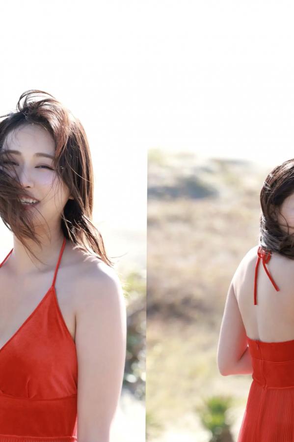    下村明香 - Impact Beauty vol.3 性感私房内衣与户外红裙写真第8张图片