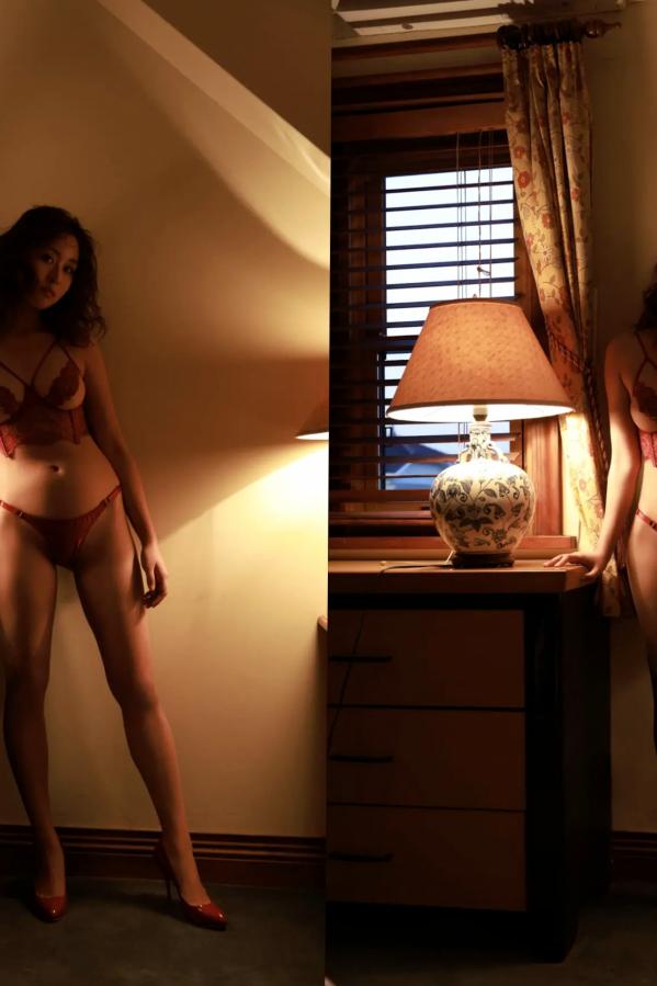   下村明香 - Impact Beauty vol.3 性感私房内衣与户外红裙写真第37张图片