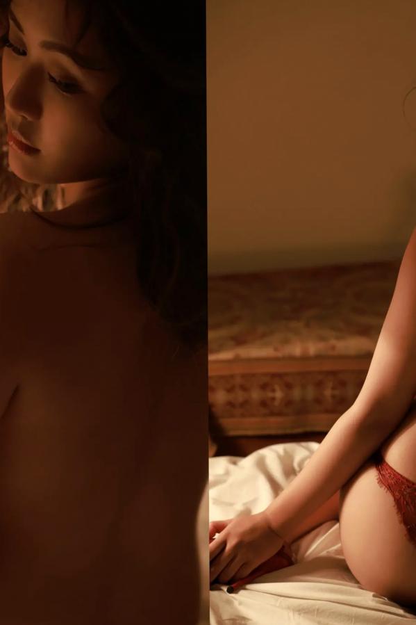    下村明香 - Impact Beauty vol.3 性感私房内衣与户外红裙写真第53张图片