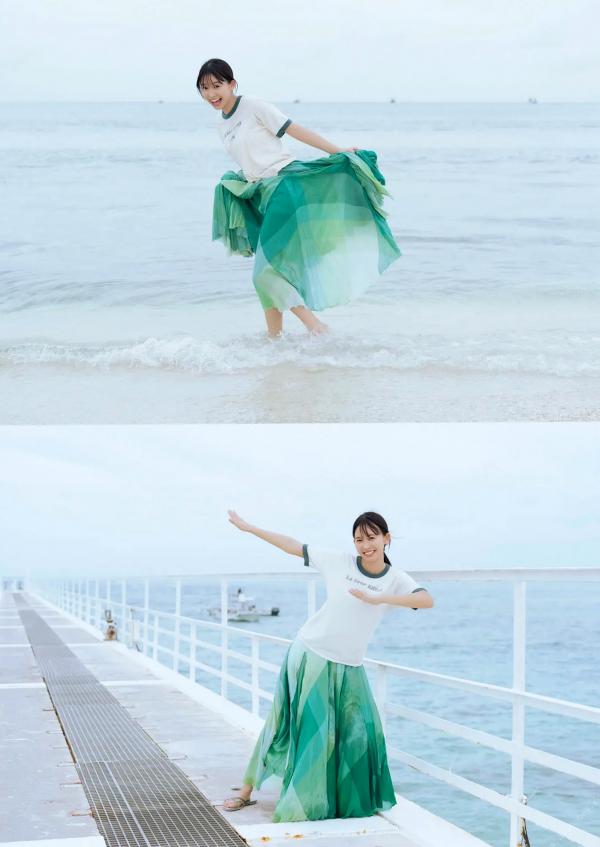    志田音々《ねぇね～ - Another Edition -》清纯比基尼与夜景私房写真第37张图片