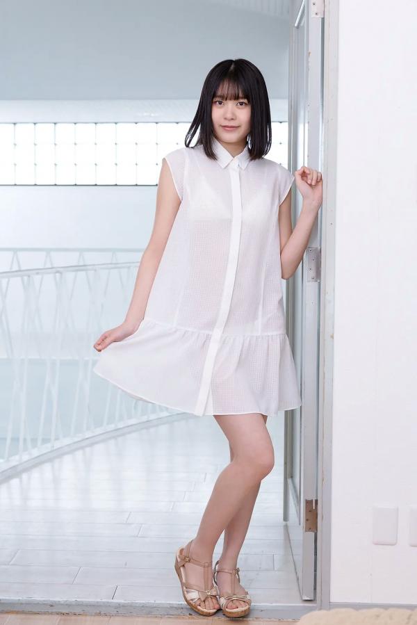    [Minisuka.tv] 大空りま (Rima Ozora) 居家清纯白裙写真 治愈系短发少女私房套图第10张图片