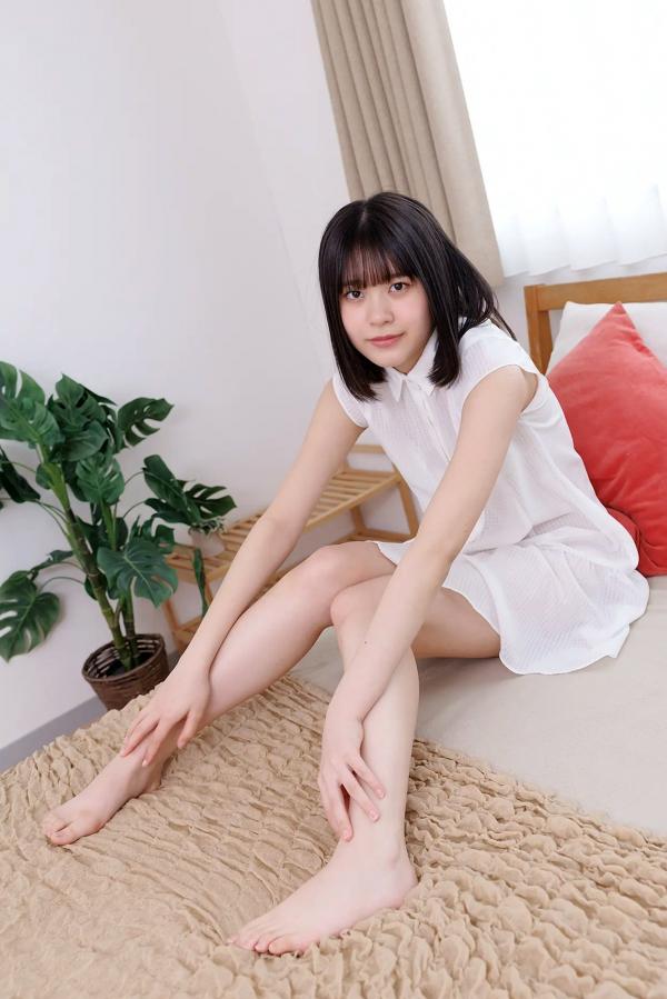    [Minisuka.tv] 大空りま (Rima Ozora) 居家清纯白裙写真 治愈系短发少女私房套图第22张图片