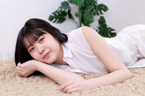    [Minisuka.tv] 大空りま (Rima Ozora) 居家清纯白裙写真 治愈系短发少女私房套图第33张图片