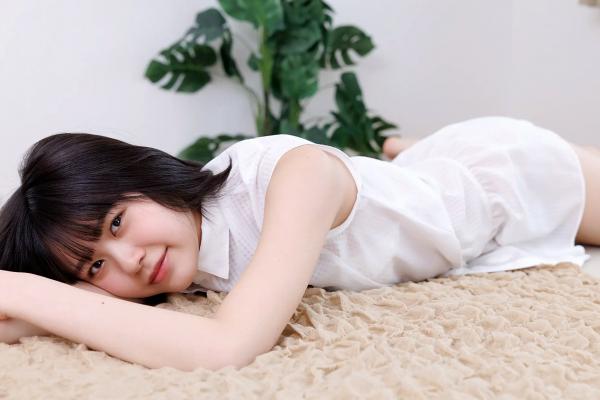    [Minisuka.tv] 大空りま (Rima Ozora) 居家清纯白裙写真 治愈系短发少女私房套图第35张图片
