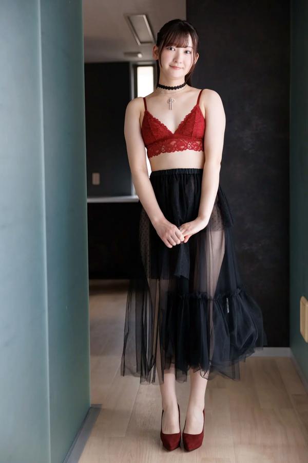    [Minisuka.tv] Asami Kondou 近藤あさみ - Limited Gallery Set 48.01 红色蕾丝透视纱裙性感私房写真第1张图片
