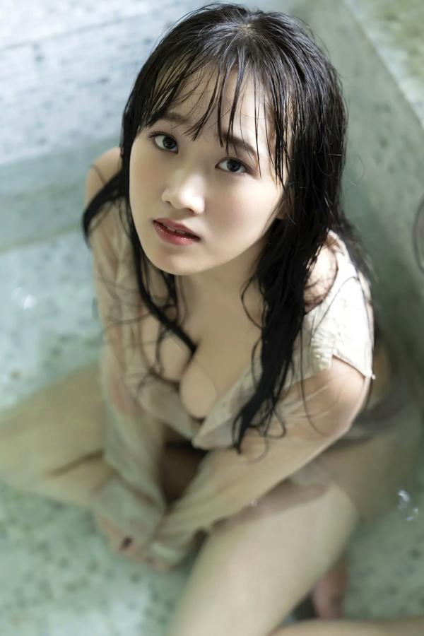    奥村梨穂 - 奇跡の神乳 vol.3 日本童颜巨乳女神性感比基尼湿身私房写真第16张图片