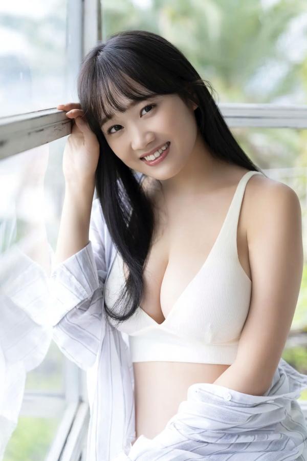    奥村梨穂 - 奇跡の神乳 vol.3 日本童颜巨乳女神性感比基尼湿身私房写真第59张图片