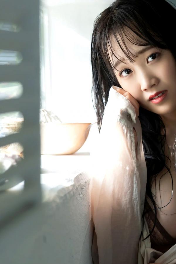    奥村梨穂 - 奇跡の神乳 vol.3 日本童颜巨乳女神性感比基尼湿身私房写真第72张图片