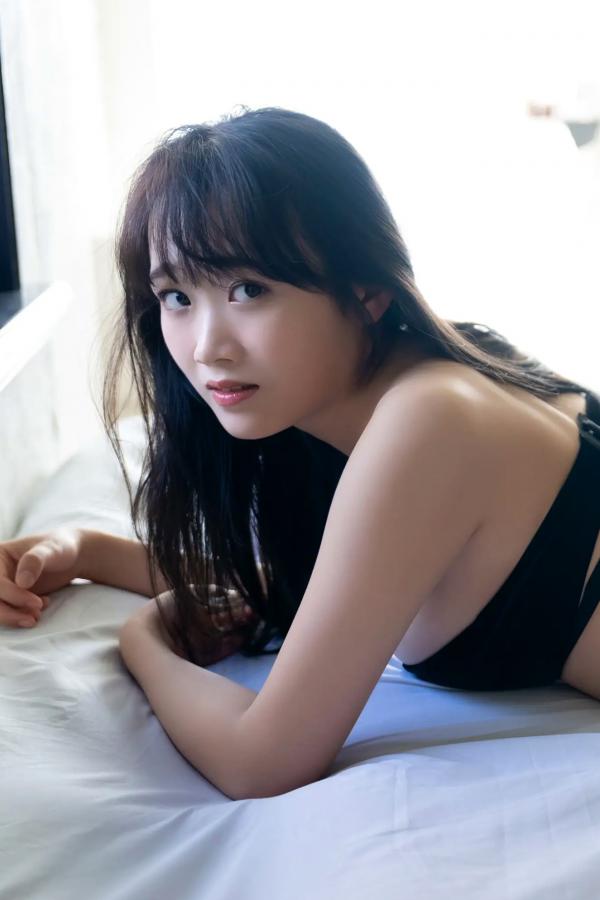    奥村梨穂《奇跡の神乳 vol.2》日本童颜巨乳女神浴室湿身性感内衣写真第18张图片