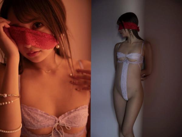   乃木結夢 - 頂き女子 日系校服街拍与性感私房蕾丝内衣诱惑写真第32张图片